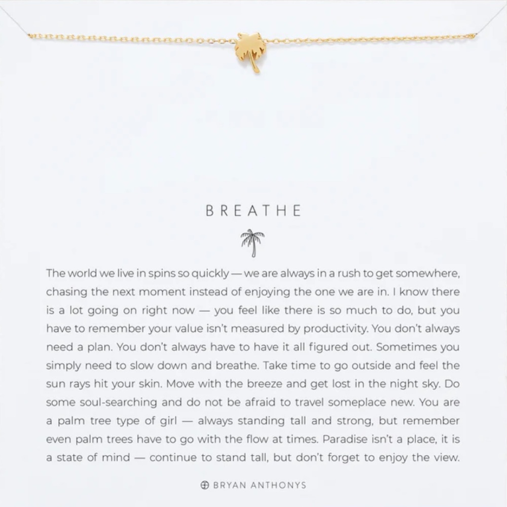 BREATHE ICON NECKLACE